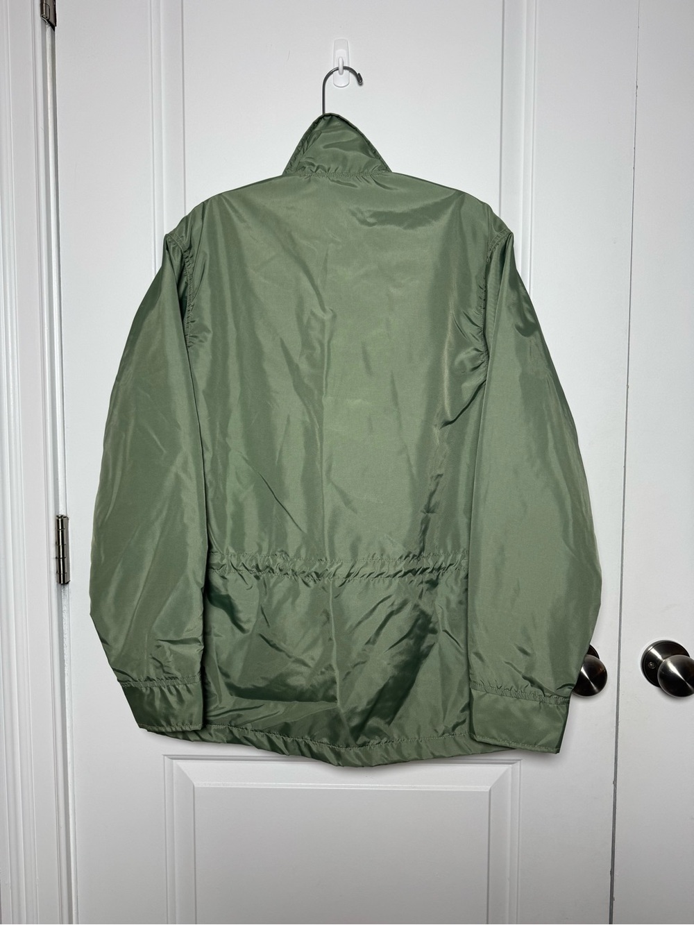 Birdwell Beach Britches M9015 Field Jacket Green Nylon Linen Lined Made USA S - Picture 6 of 9